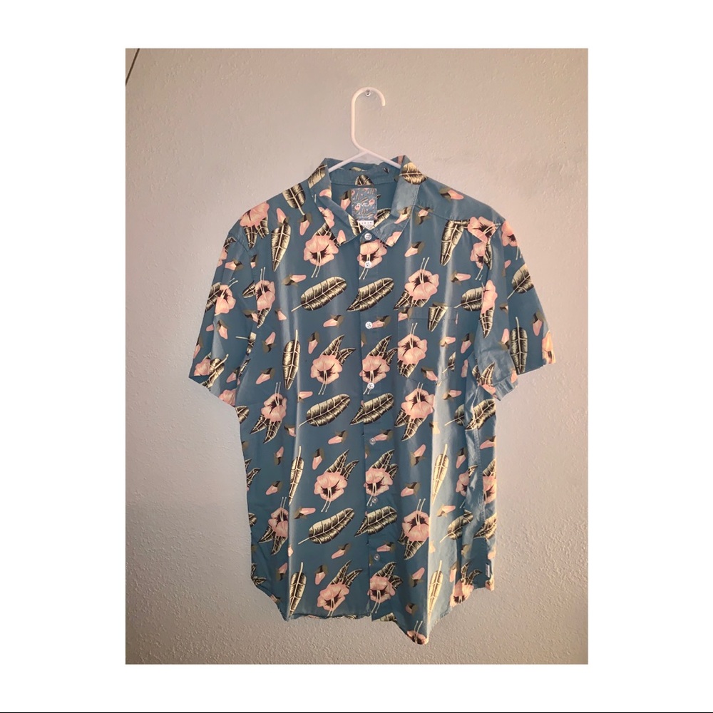 RVCA Floral Button-Down shirt